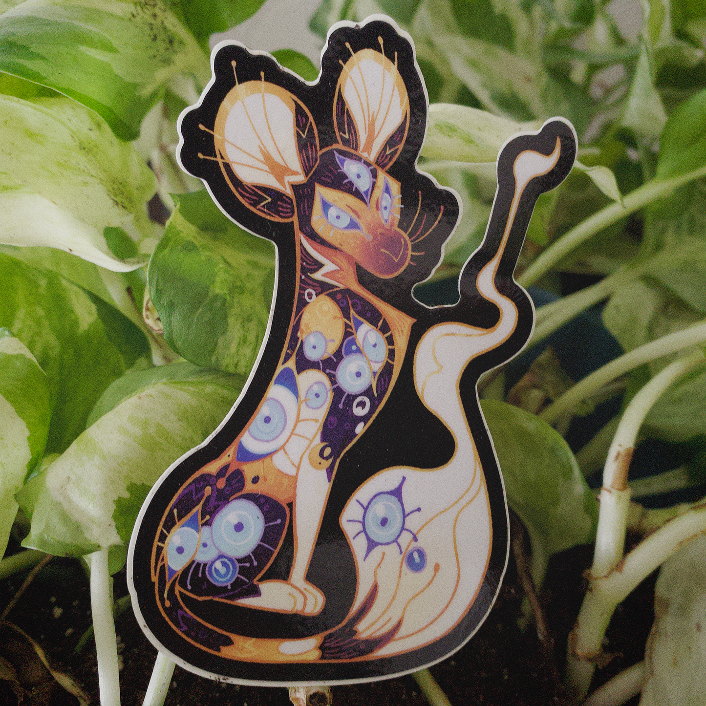 African Wild Dog Sticker