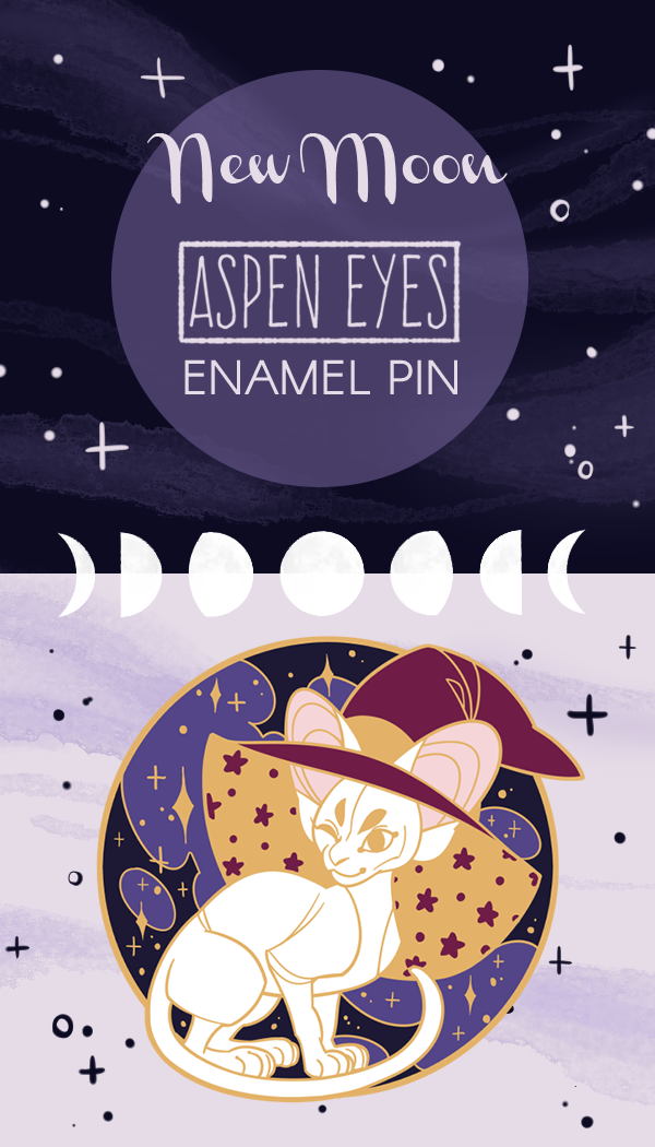 Witchy Sphynx: New Moon