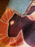 Western Jackrabbit Woven Blanket