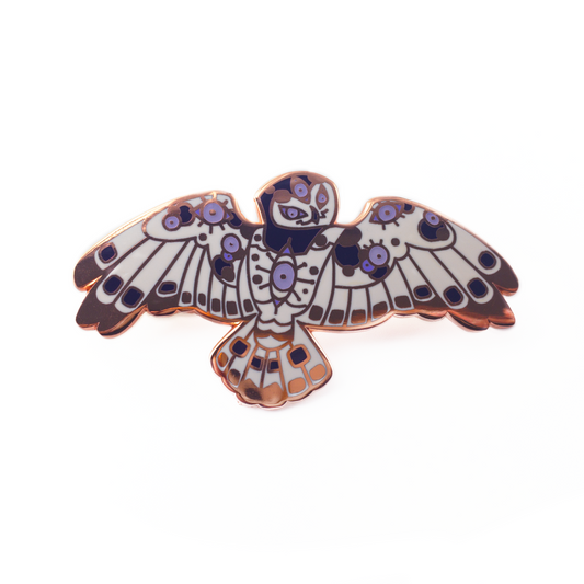 Snowy Owl Pin