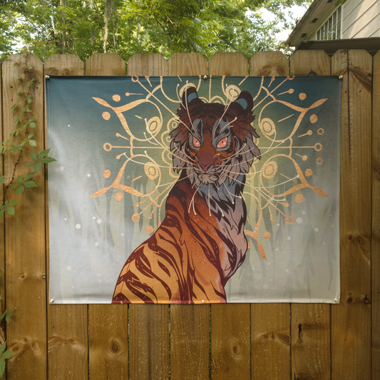Halo Tiger Tapestry